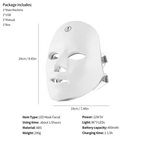 Mask with LED for Rejuvenation